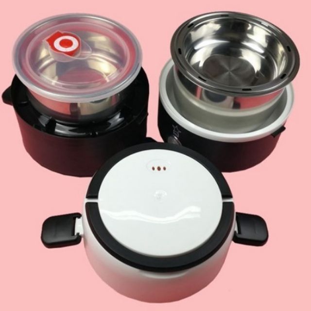 Hộp cơm hâm nóng điện hot lunch star 3 tầng (mới nhất) inox xịn 304 | BigBuy360 - bigbuy360.vn