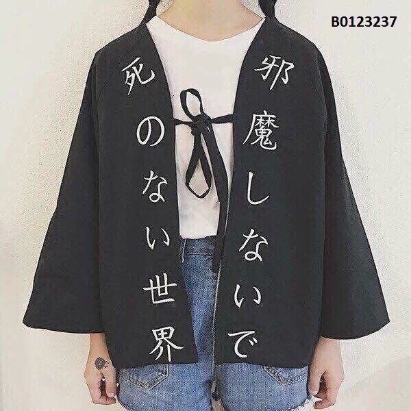 Áo khoác kimono đẹp, lạ