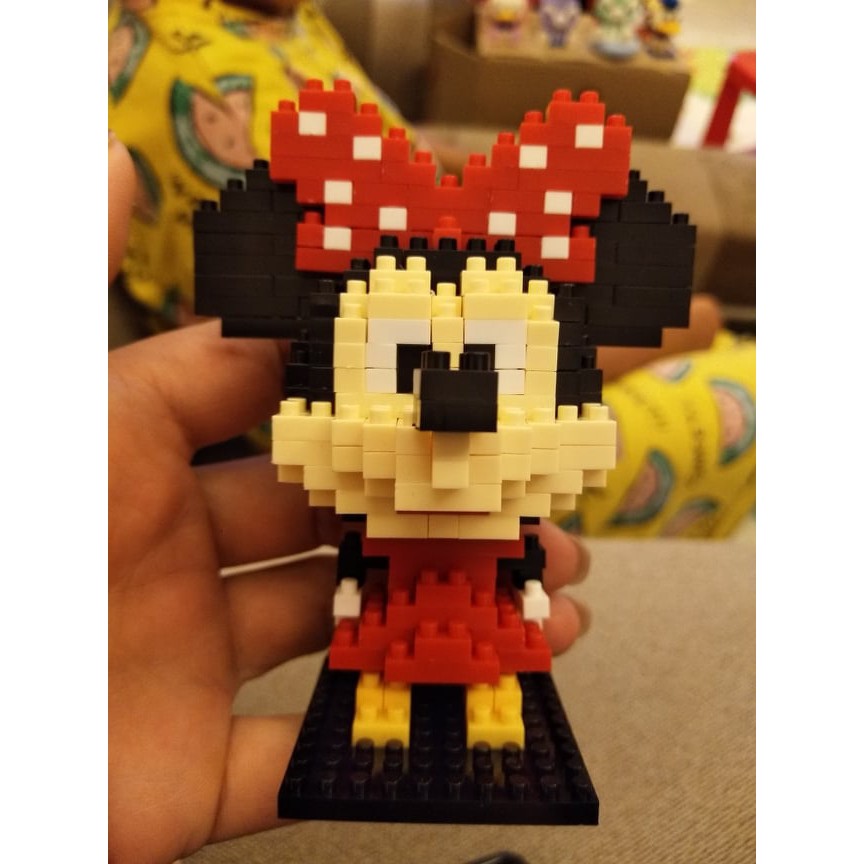 Mô Hình Lắp Ráp Lego 3D Mickey & Friends - size S (Cao dưới 10cm)