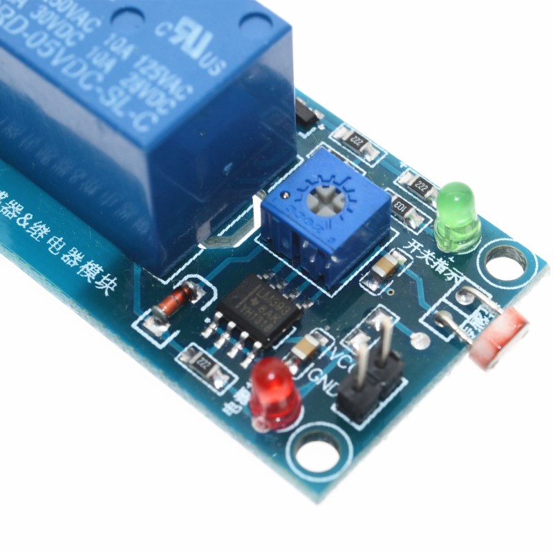 DIYMORE Mô-đun cảm biến chuyển tiếp quang điện trở 5/12V