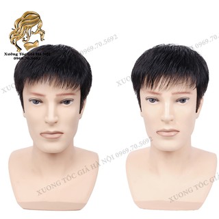 Mái hói nam ❤️ 100% tóc thật ❤️ xưởng tóc giả hà nội