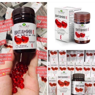Vitamin đỏ e nga có sẵn , combo 3 lọ 200k