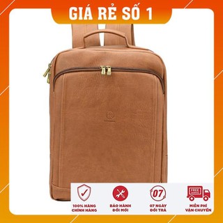 [Có phiếu bảo hành da]-Balo da chống nước,chống trộm cao cấp Lee 2s - Balo laptop lót nỉ