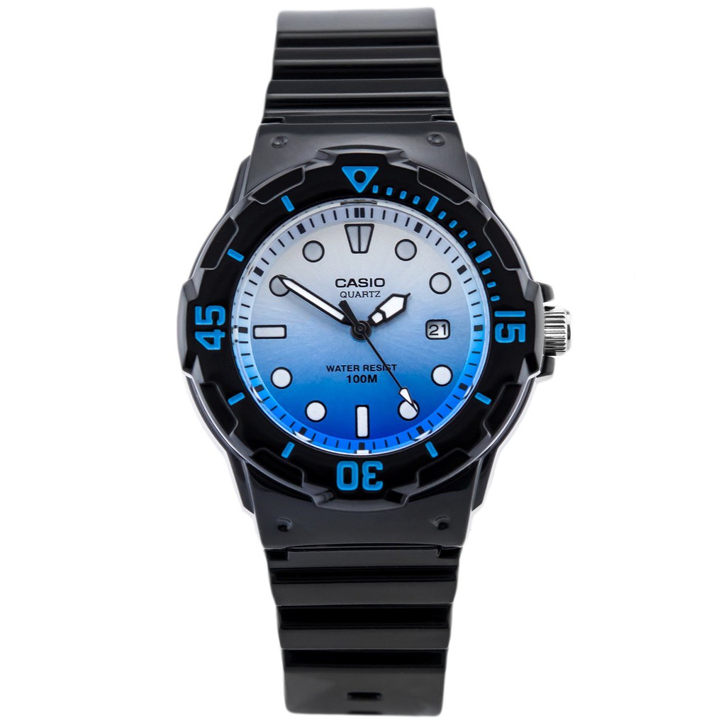 Đồng hồ nữ dây nhựa Casio chính hãng Anh Khuê LRW-200H-2EVDR (34mm)
