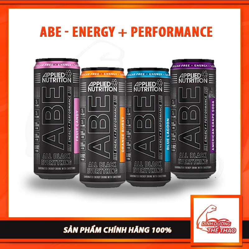 Nước Tăng Lực ABE Lon Applied Nutrition ( 1 lon 330ml )