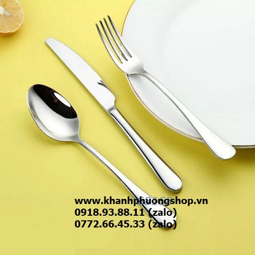 Bộ dao nĩa cắt bò bít tết - bộ dao nĩa inox cắt bò bít tết