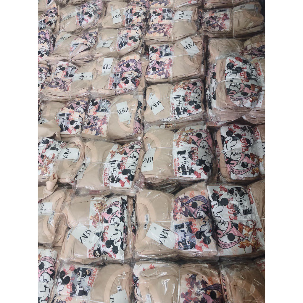 [HOT SALE] Áo nỉ dài tay nữ in hình chuột mickey SIÊU HOT | BigBuy360 - bigbuy360.vn