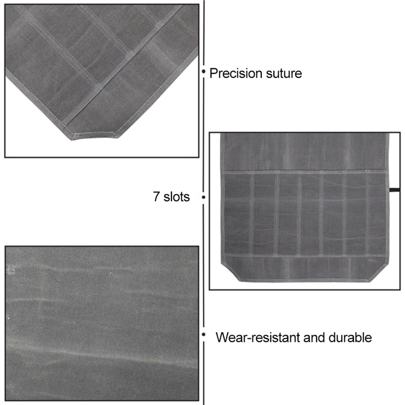 Túi Cuộn Bằng Vải Bạt Đựng Dụng Cụ Nhà Bếp / Du Lịch