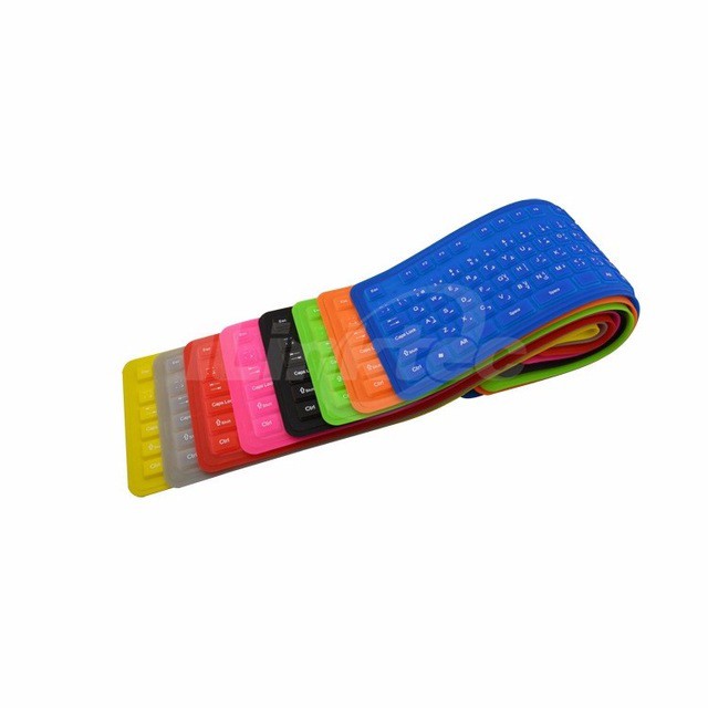 Bàn phím dẻo USB cho PC, Laptop Silicon Chống Nước