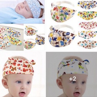 Kids_mart: Mũ che thóp cho bé sơ sinh/ đồ dùng sơ sinh/che thóp tai gấu/ che thóp cotton