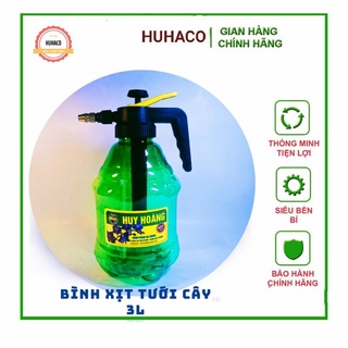 Bình Xịt Tưới Cây 3lit HuHaCo,bình phun sương,Bec phun tự động, bộ bơm hơi tốt hàng loại đẹp.
