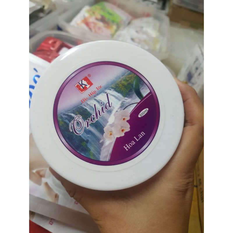 Kem Hấp Tóc hấp dưỡng tóc hoa lan Orchid 1000ml