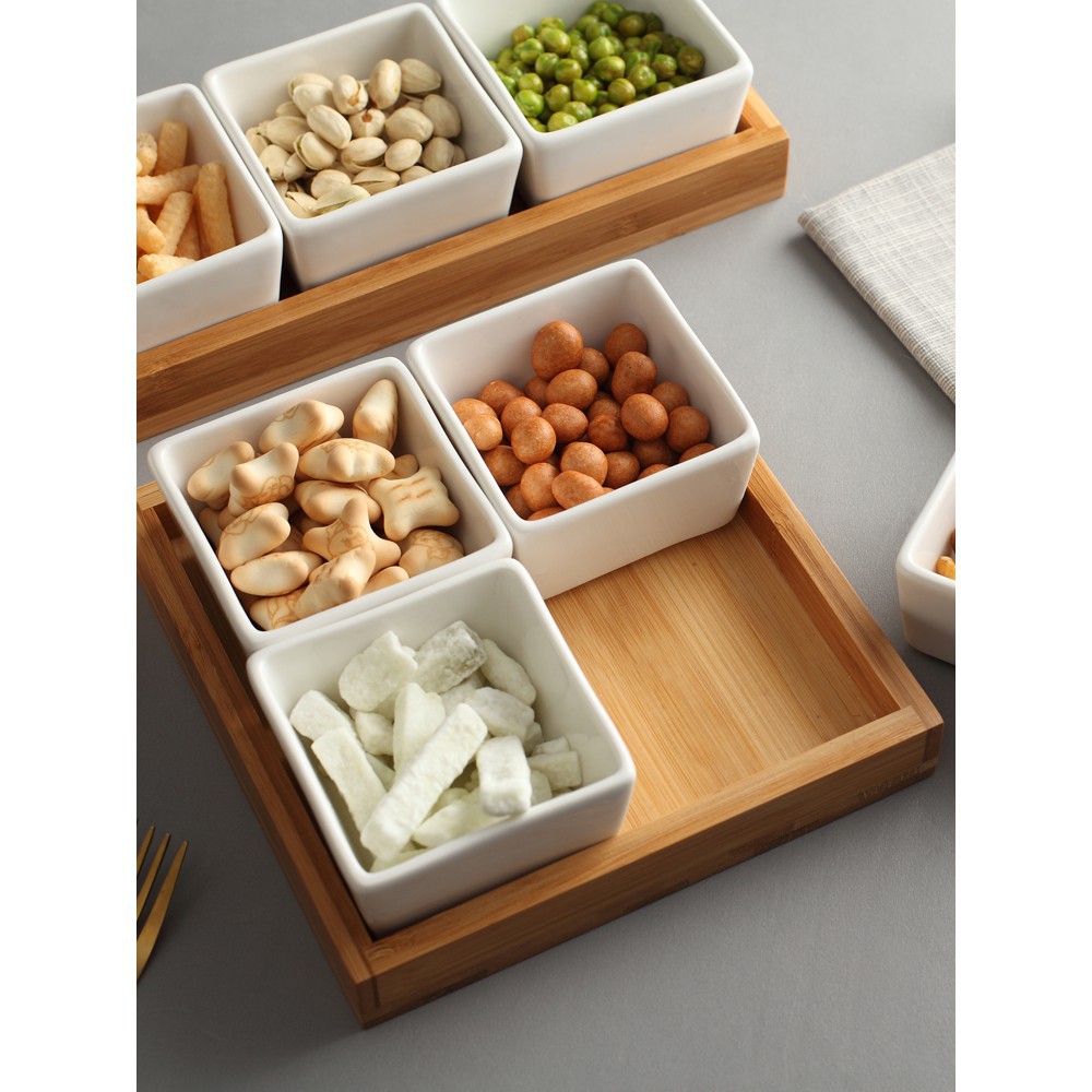 Khay đựng mứt tết, bánh kẹo, hoa quả phong cách NHẬT BẢN