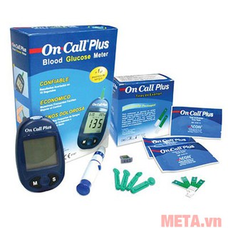 Máy thử tiểu đường on call plus tặng hộp que thử