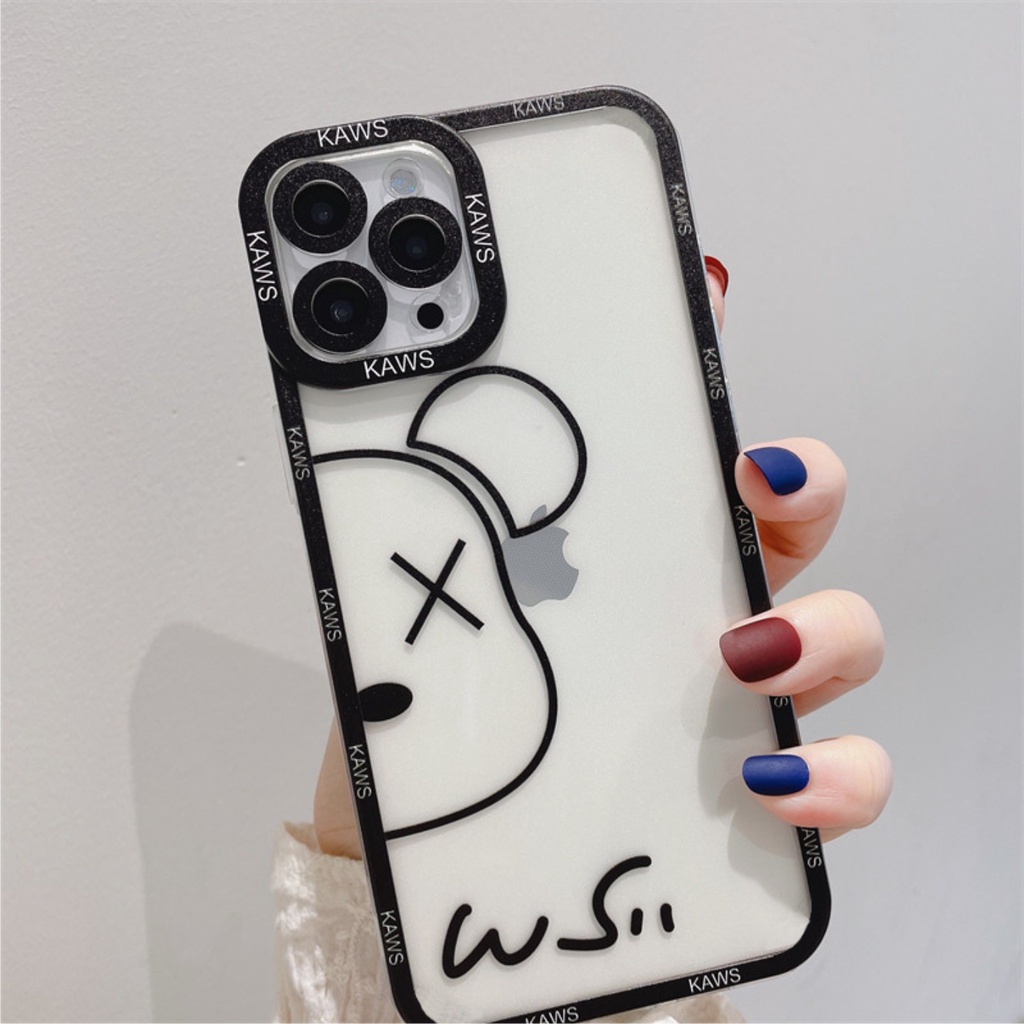 Ốp lưng đôi KAWS đẹp xỉu dành cho nhiều dòng máy của Iphone/samsung/oppo/realme/vivo/xiaomi