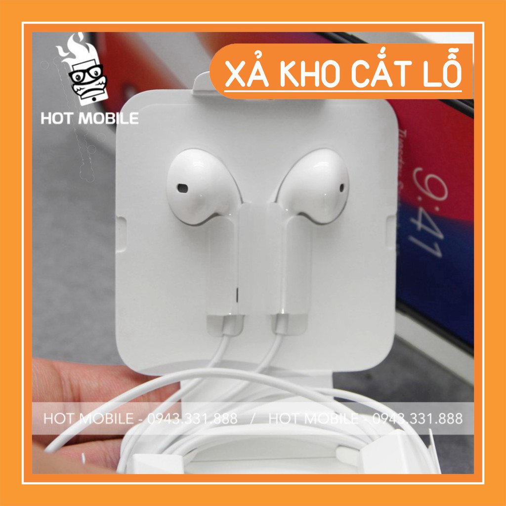 GIÁ KHUNG KHIẾP Tai nghe iPhone X/XR bóc máy ZIN 100% | Chính Hãng Apple | Âm Thanh Chuẩn | Bảo Hành 12 Tháng Lỗi 1 Đổi 