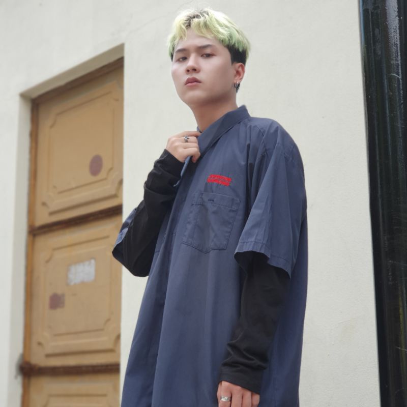 Áo Sơmi chicano workshirt có Bigsize