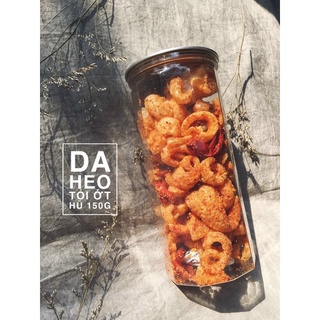 DA HEO MẮM HÀNH , DA HEO TỎI ỚT 150gr