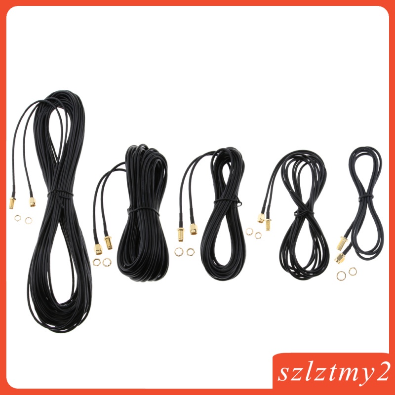 Dây Cáp Ăng Ten Nối Dài 1m Chuyển Đổi Rp-Sma Sang Lan | BigBuy360 - bigbuy360.vn