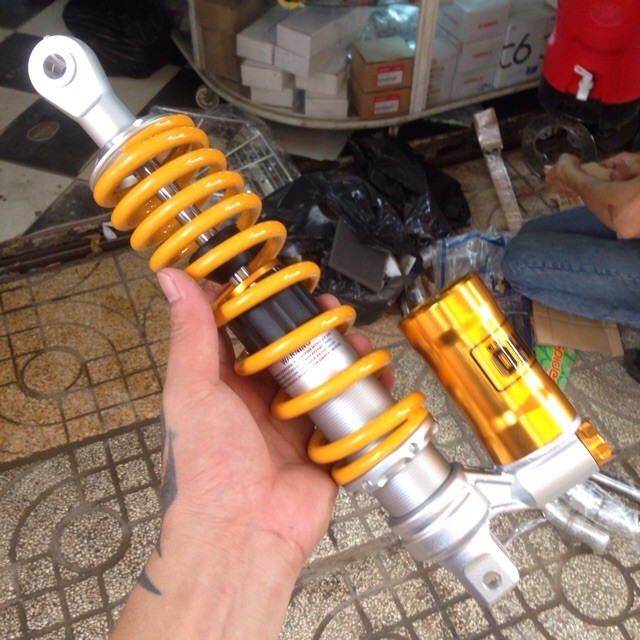 phuộc vario click đơn ohlins bình dầu