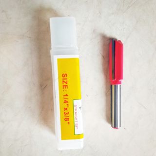 Dao phay gỗ thẳng nền 1/4 x 3/8"