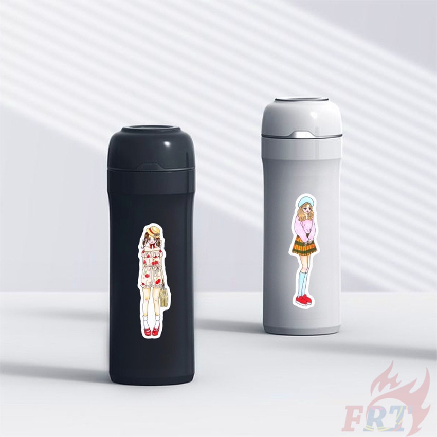 60Pcs/Set ❉ Modern Girls Series 01 Stickers ❉ DIY Fashion Luggage Laptop Skateboard Doodle Decals Stickers