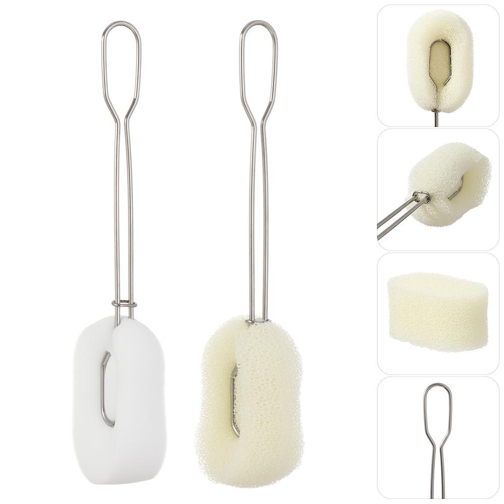 SUYO Bàn Chải Chà Rửa Bằng Thép Không Gỉ Có Thể Tháo Rời Mới