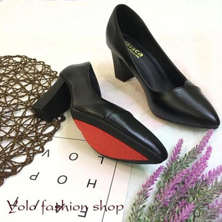 [SALE KHỦNG] GIÀY NỮ CAO GÓT PHONG CÁCH CÔNG SỞ XẾP MŨI A21
