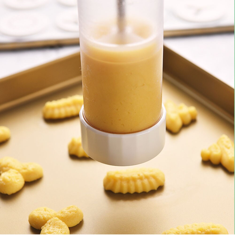 Set Ống Nhấn ANAEAT Tạo Hình Bánh Quy + 12 Khuôn Hoa + 6 Đầu Phun