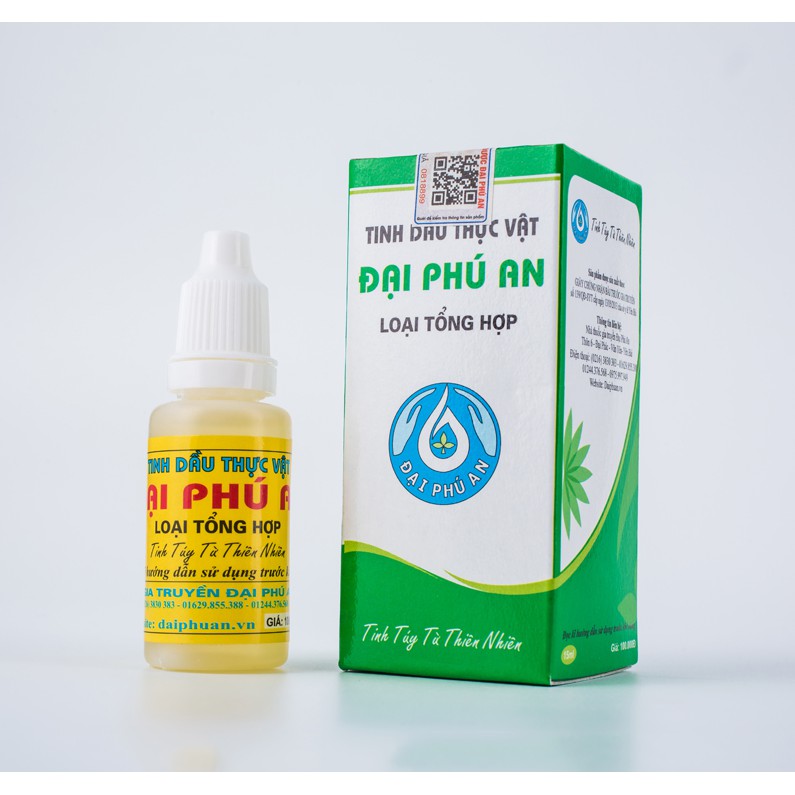 [CHÍNH HÃNG] Tinh Dầu Xoa Bóp Xương Khớp Đại Phú An Loại Tổng Hợp 15ml [MUA NHIỀU GIẢM GIÁ]