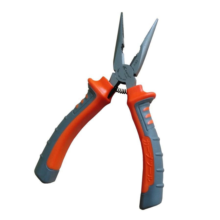 Bộ 3 kìm Điện - Cắt - Nhọn cao cấp thép CR-V Kapusi JAPAN 6 inch