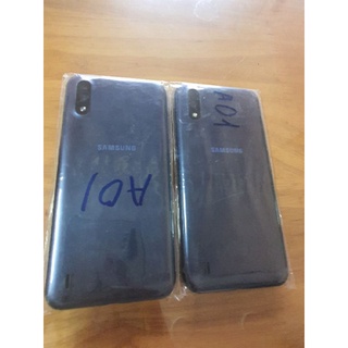 Vỏ samsung A01 có sườn bao test(ko khay sim)