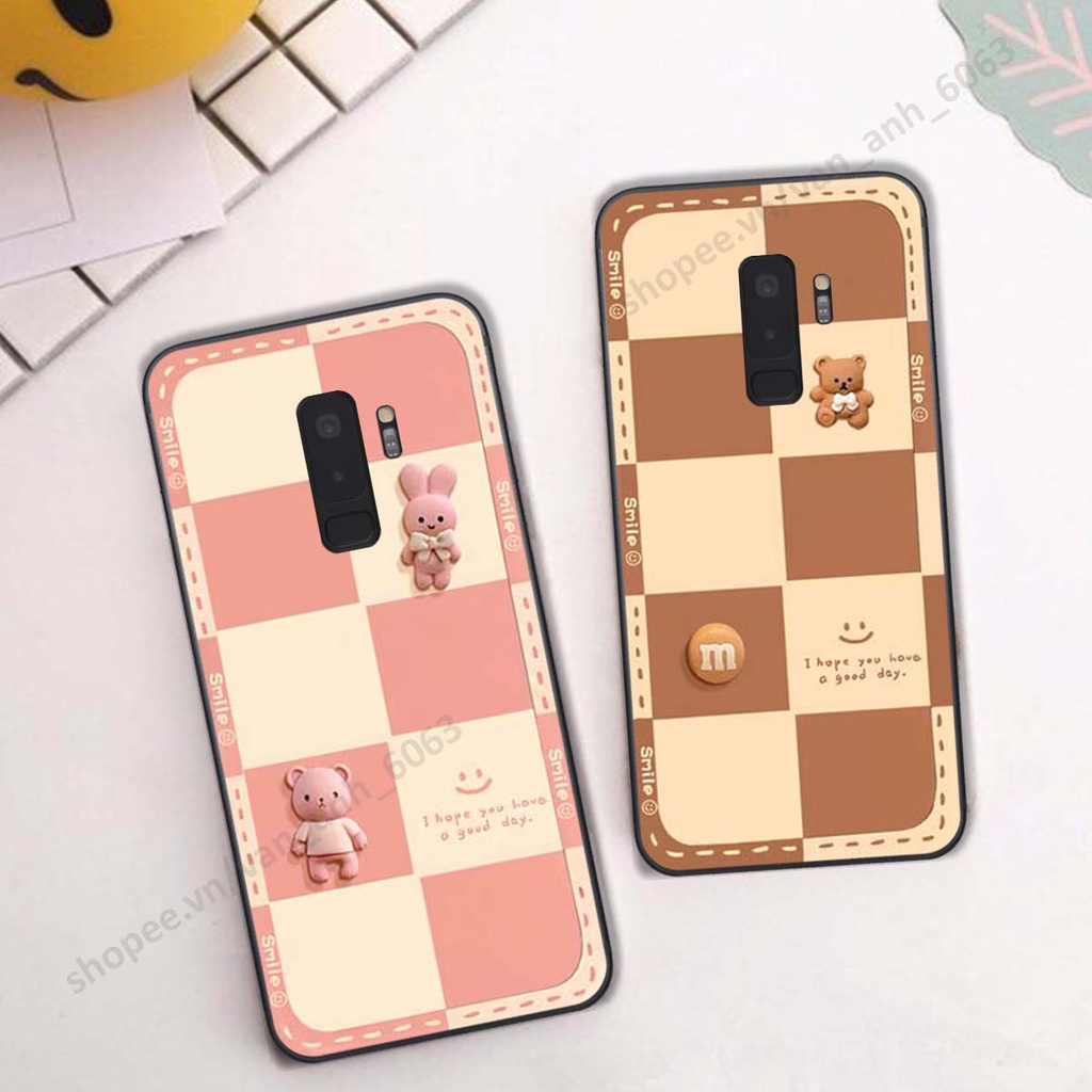 Ốp lưng Samsung S9 / S9 Plus / S9+ hình gấu, kẹo dễ thương cute