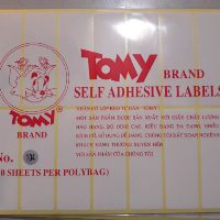 Combo 2 tập giấy decal tomy A5 cỡ 99-124