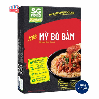 Xốt mỳ bò bằm sg food 100g