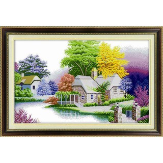 Tranh Thêu Chữ Thập Tiêu Diêu Tự Tại F266 (Khách tự thêu) KT:109x70cm