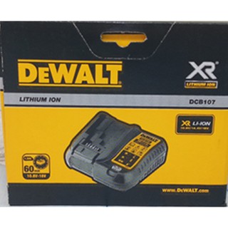 Dcb107-b1 bộ xạc dewalt 10.8v-20v