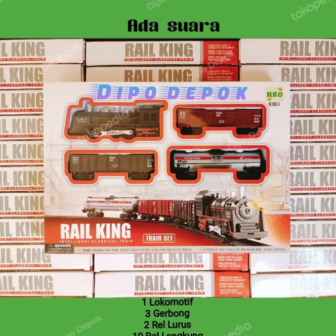 Sản Phẩm Cao Cấp!!! Mô Hình Tàu Lửa Diecast King 19051-3 Tỉ Lệ 1:87