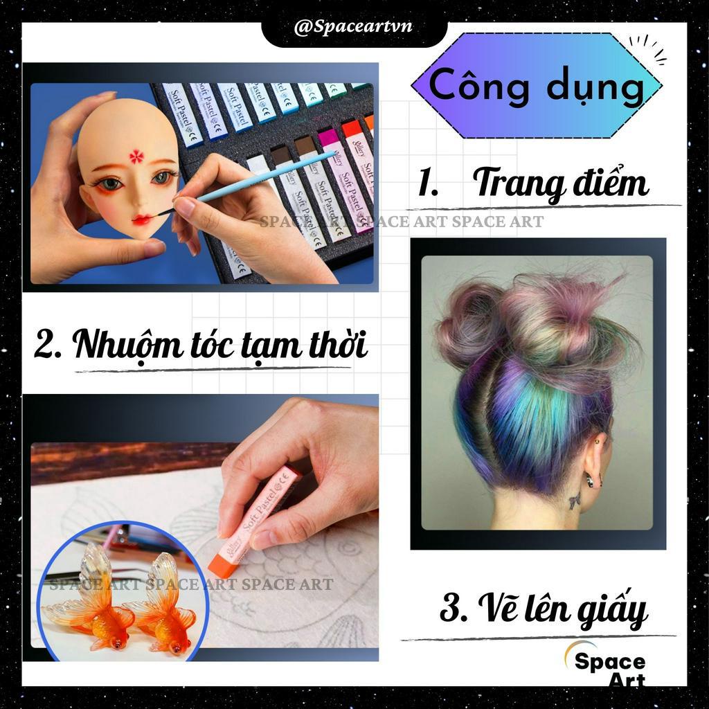 Phấn Tiên Phấn Màu Gallery MUNGYO Hàn Quốc Artists's Soft Pastels Vẽ Màu Nhuộm Tóc