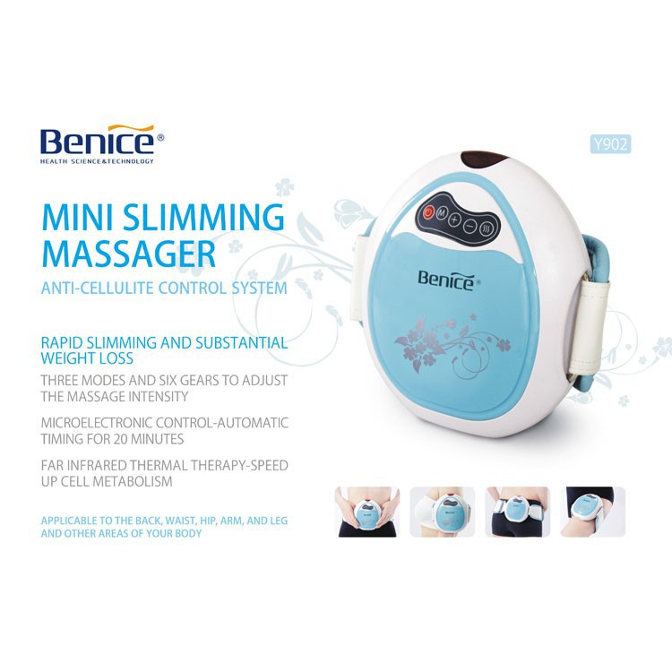 Đai massage giảm béo rung và tỏa nhiệt cao cấp Benica