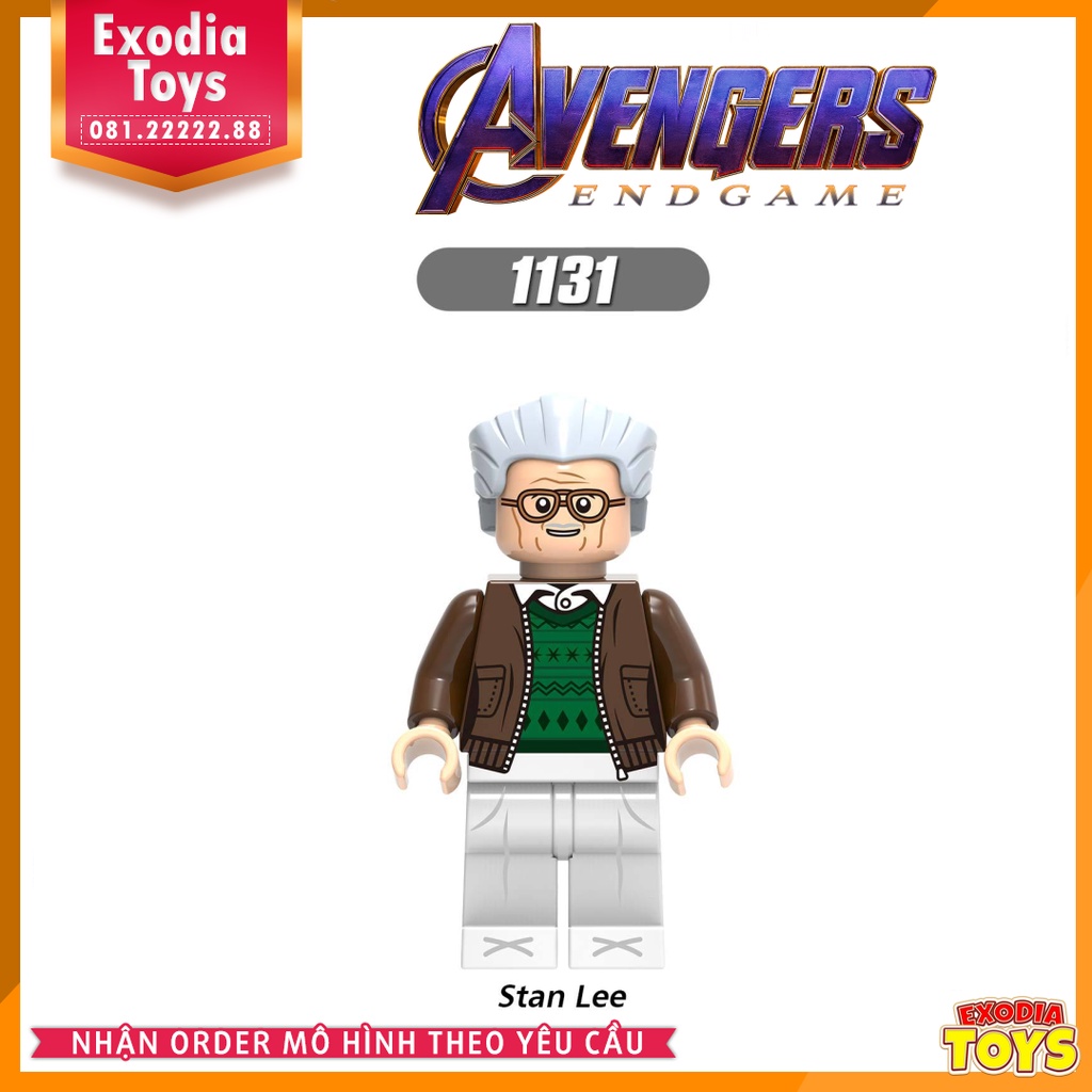 Xếp hình Minifigure Marvel Biệt đội siêu anh hùng Avengers Infinity War  - Đồ Chơi Lắp Ghép Sáng Tạo - XINH X0240