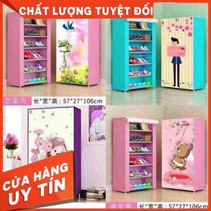 Tủ Vải 3D 1 Buồng 2 Ngăn