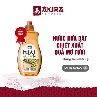 Nước rửa chén chiết xuất quả mơ hàn quốc 500g