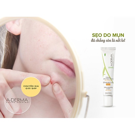 Kem làm lành sẹo,phục hồi da A-Derma Epitheliale AH Cream 15-40ml