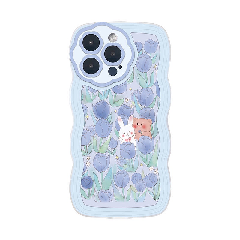 Cute Bear Rabbit Iphone13 Phone Case 12pro Soft 11 New 7plus TikTok Hot Sale 8 Female XR Fashion Xsmax 3oDt