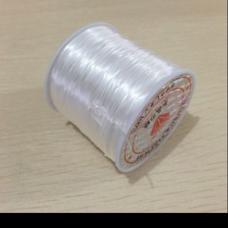 2 mét cước thun xõ chuỗi màu trắng