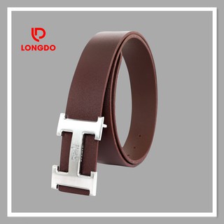 Dây nịt da nam - Cam kết 100% da bò thật - Hàng chính hãng thương hiệu Longdo Leather - TL02