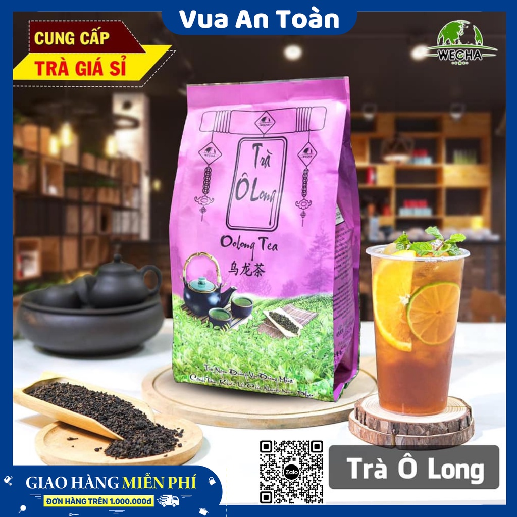 Trà Olong Loại 1 WECHA Dạng Lá Mịn 1kg Pha Trà Sữa, Trà Uống hằng Ngày,...