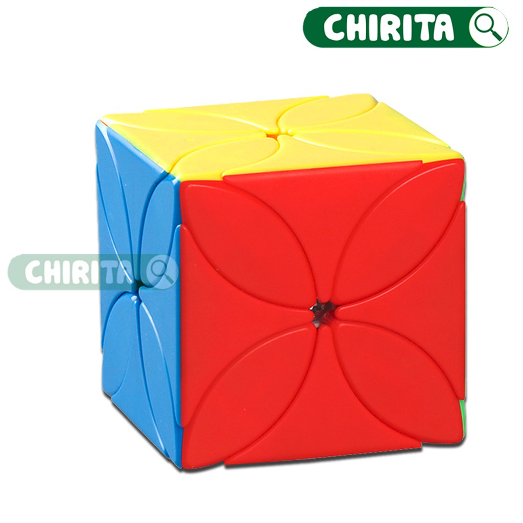 Rubik Biến Thể 6 Mặt CỎ 4 LÁ Xoay Trơn Mượt Giá Rẻ - Đồ Chơi Trẻ Em CHIRITA (Shop có rubik 3x3)