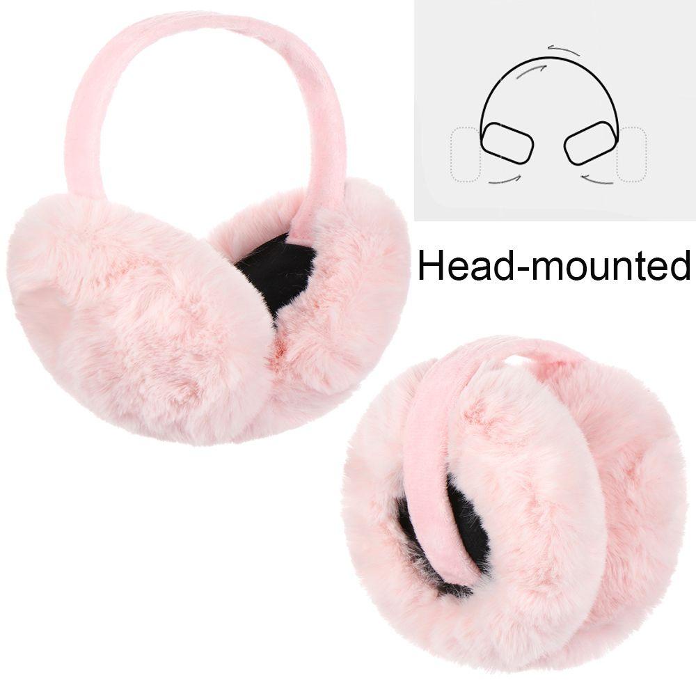 Bông Chụp Tai Chống Trượt Màu Sắc Trơn Thời Trang Thu Đông Cho Nữ